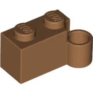 Hinge Brick 1 x 4 [Lower] / Medium Nougat