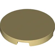 Tile Round 3 x 3 / Tan