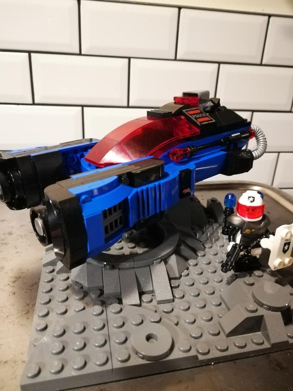 Lego Speeder Diorama 16x16 Space police 1 for minifig series 21