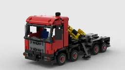 Mini crane truck