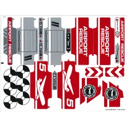 Sticker Sheet for Set 42068-1 / [No Color/Any Color]