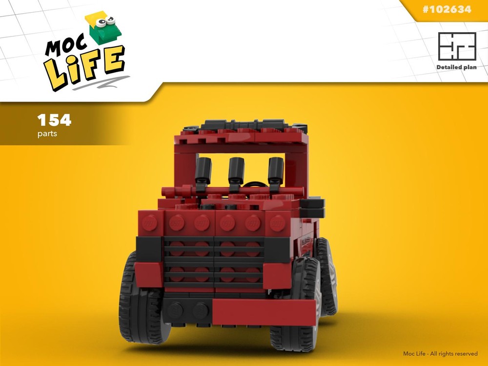 Lego Top Gear Toyota Hilux iconic