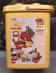 PreSchool Building Set: Farm-in-a-Bucket