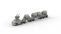 PCS009 Robot Tank Truck with Trailers