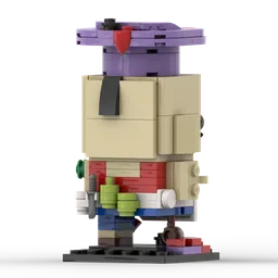 Pizzaface Brickheadz (Playmates Version)