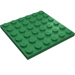 Plate 6 x 6 / Green