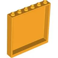 Panel 1 x 6 x 5 / Bright Light Orange