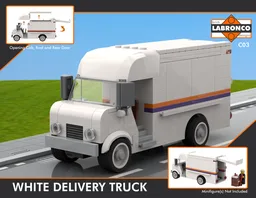 C03 - White Delivery Truck
