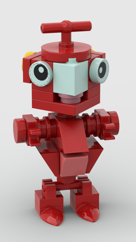 Lego NONO The Small Robot From The Cartoon Ulysse 31 (Fun Version)