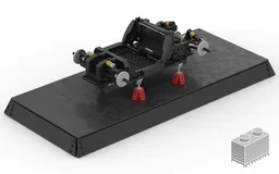 Mid-engine supercar chassis - for 16/17 wide scale