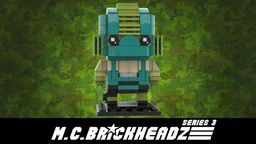 Copperhead (1984) - M.C.Brickheadz series 3