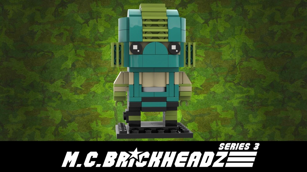 Lego Copperhead (1984) - M.C.Brickheadz series 3