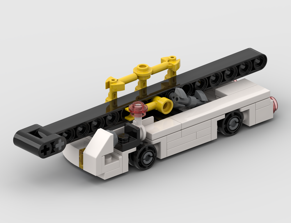 Lego Airport luggage transfer car 1:72