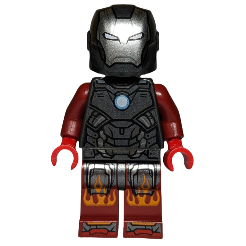 Lego Iron Man Mark 22 Armor / Blazer (Hot Rod) Armor