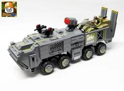 RB GI Joe Mobile Base "Rhino" & "Oxepecker" vehicles.