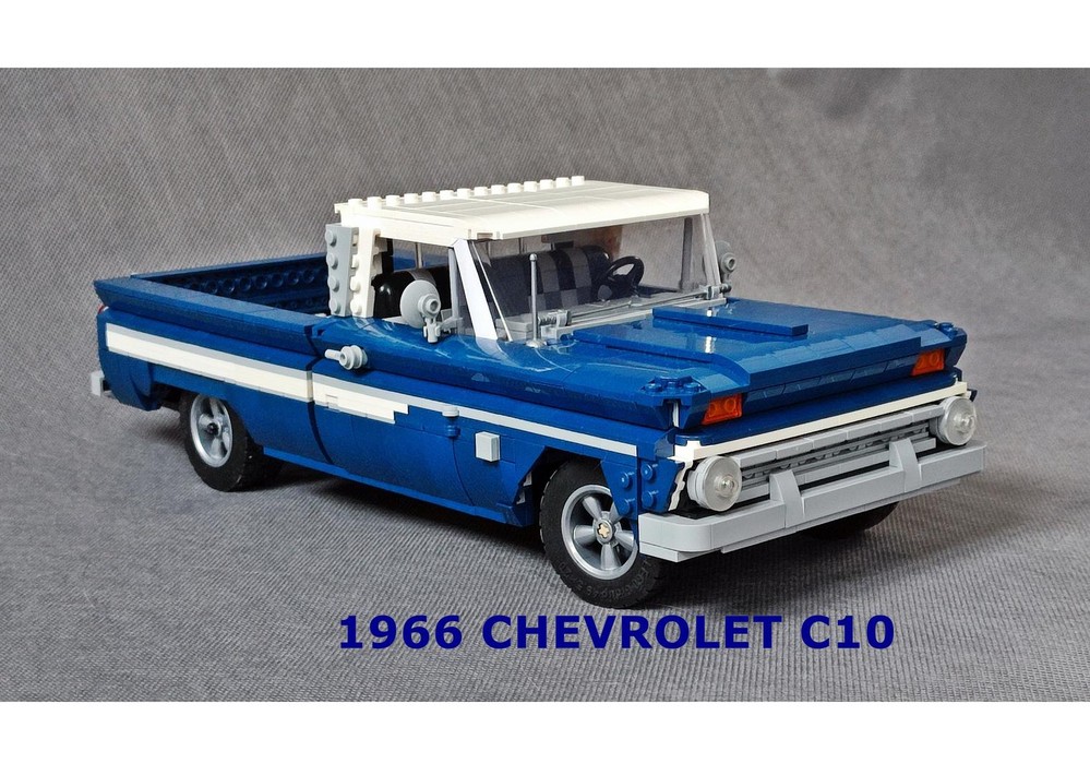 Lego Chevrolet C10 1966 Creator Expert scale
