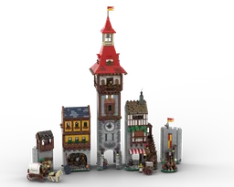 Medieval Town Square #2