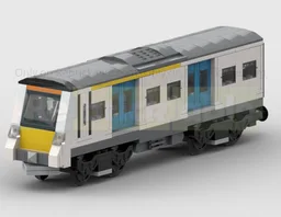 Class 700 Desiro City Driving Carriage Train In Thameslink Livery