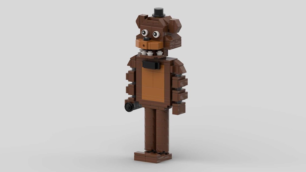 Lego Freddy Fazbear from Five Nights at Freddy's