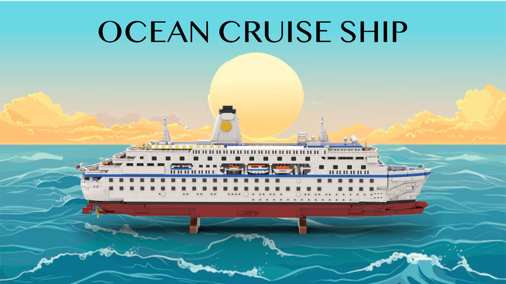 Lego Ocean Cruise Ship