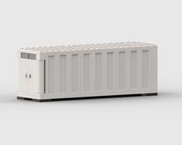 Refrigerated Long container for Harbour train