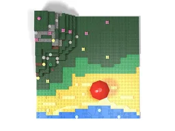 Beach/hill terrain