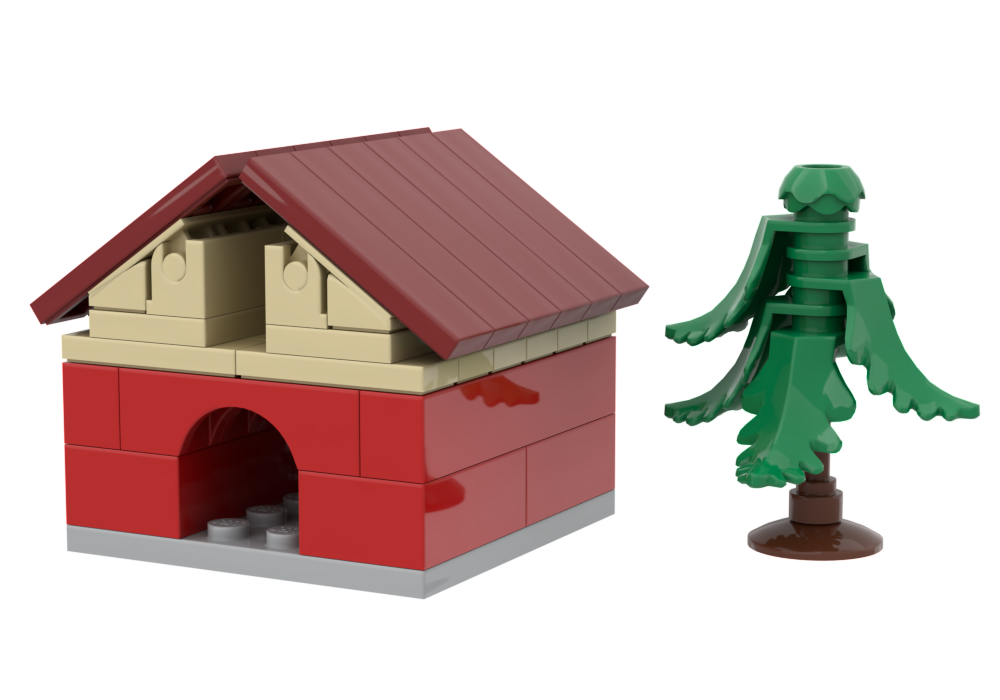 Lego Simple Barn (Studio Tutorial)