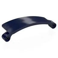 Technic Panel Curved 3 x 9 x 2 Tapered, Left / Dark Blue