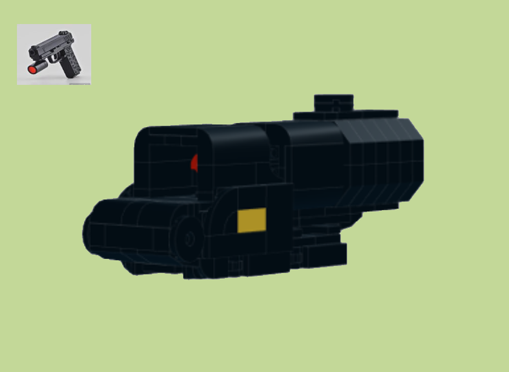 Lego eotech holo sight with magnifier