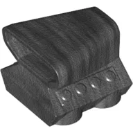 Engine / Air Scoop 2 x 2 / Pearl Titanium
