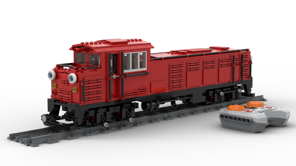 Lego Japanese DL 43 Locomotive