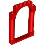 Panel 1 x 6 x 7 with 2 Columns and Arch / Red