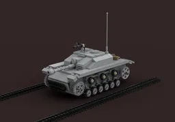 WW2 German Stug III Ausf F