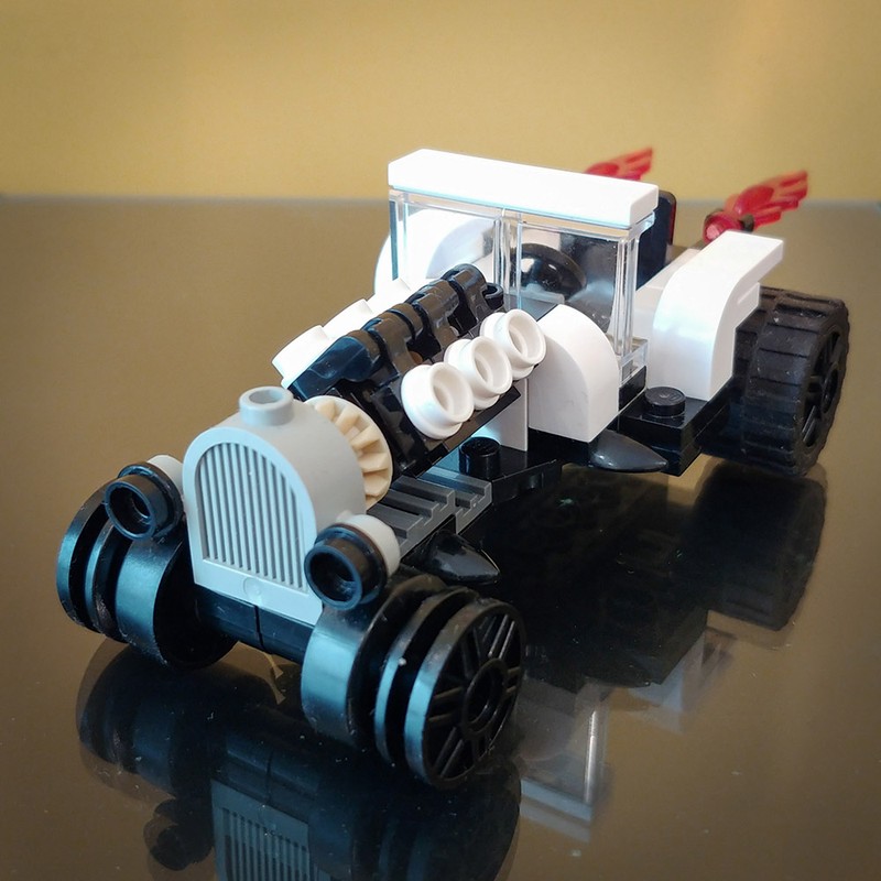 Lego Hot rod mini V6 engine