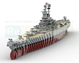 uss illinois/kingnimitz scale 1:300