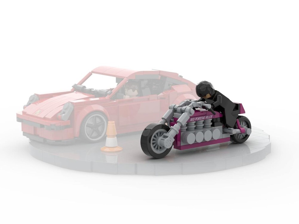 Lego Red Porsche Killer