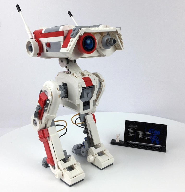 Lego BD-1 alternate foot/antenna design (See video!)