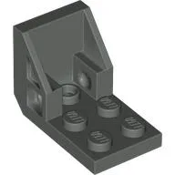 Bracket 3 x 2 - 2 x 2 [aka Space Seat] / Dark Gray