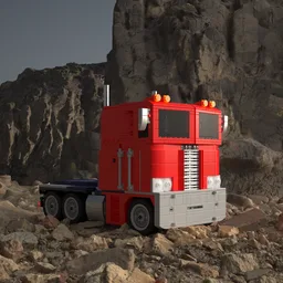 CBB07 Peerless Ace G1-inspired Transformable Optimus Prime