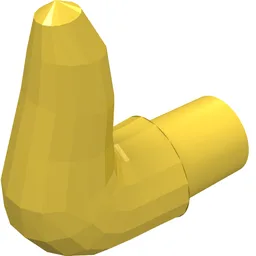 Animal Body Part, Horn (Cattle) / Yellow