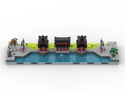 Chengde Mountain Resort · Shuixinxie Bridge | 1:120 Imperial Chinese Landscape Masterpiece | 1155 pcs