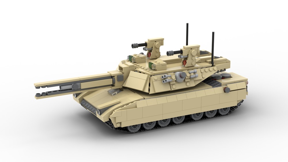 Lego M1A4 Future Abrams | 1:33 Minifigure Scale