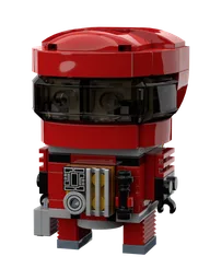 Dr. David Bowman in red spacesuit (2001: a space Odissey) Brickheadz