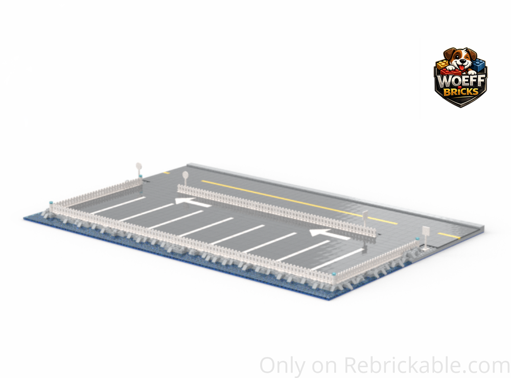 Lego Speed Champions parking lot
