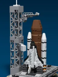 Launch Pad (partial) & Crawler - Extras for Mini Space Shuttle