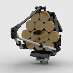 1:110 James Webb Space Telescope Mirror Assembly (v2)