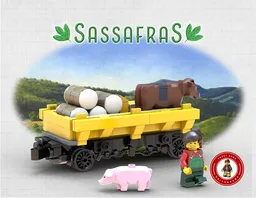 SHB Sister Steamers - Series #1: 1839 - Open Wagon