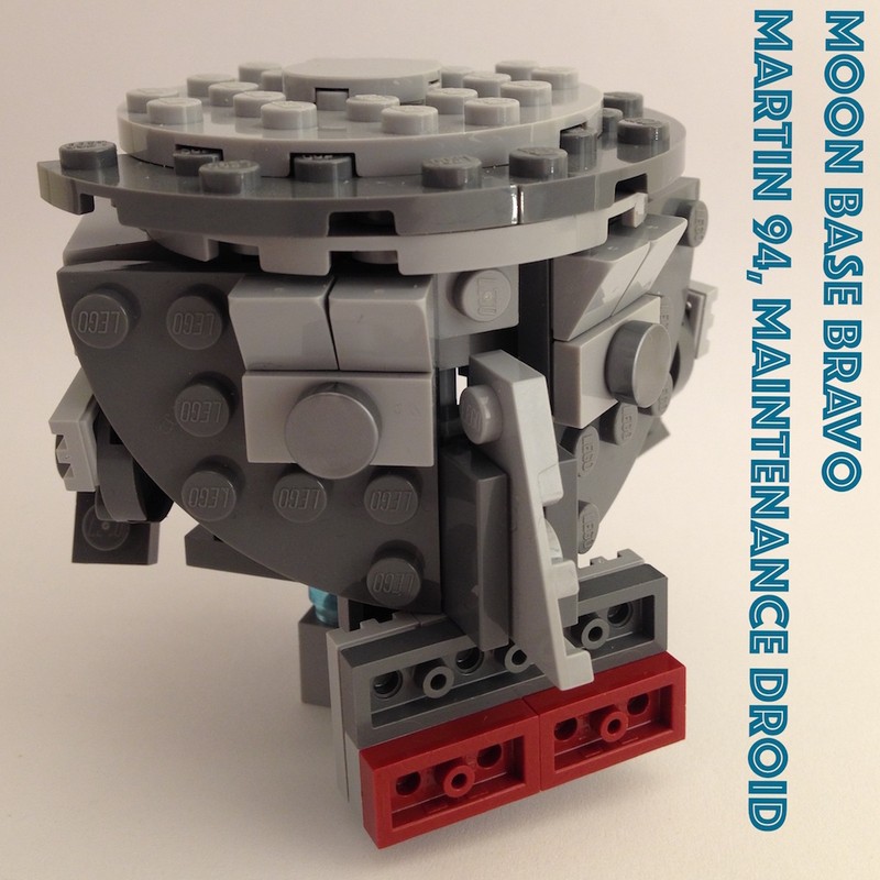 Lego Martin 94, maintenance droid. Moon Base Bravo