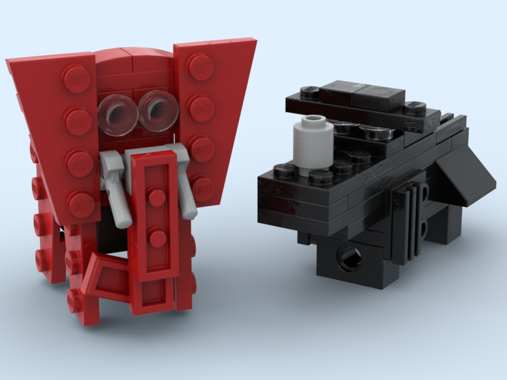 Lego 31100 Elephant and Rhino