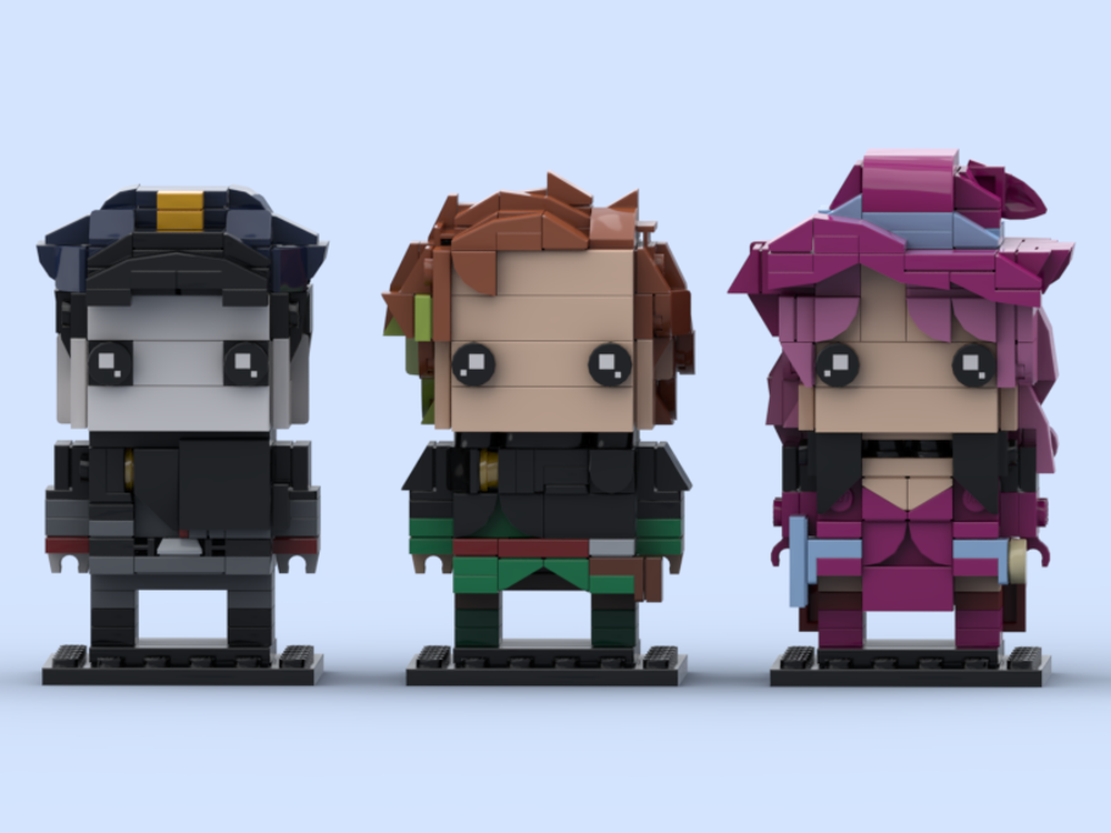 Lego Finral, Vanessa, and Gordon - Black Clover